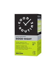 Secom Good Routine Good-Night dublu-strat, 20 comprimate