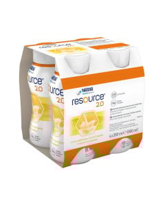 Nestle Resource Protein vanilla, 4 flacoane EasyBottle, 200ml