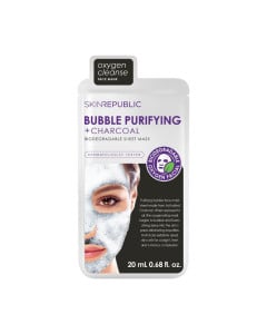 Skin Republic Masca coreeana de fata Bule Purificatoare si Carbune, 20ml