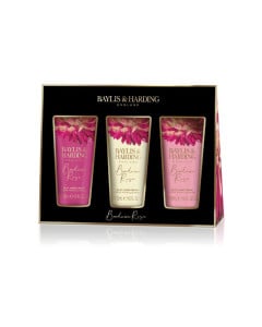Baylis & Harding Set Boudoire Rose cu parfum de trandafiri, 3 produse, BD223HC