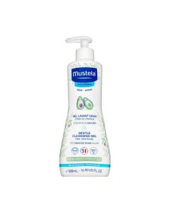Mustela Gel de Curatare Delicat pentru Par si Corp, 500 ml