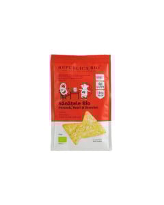 Republica BIO SANATELE BIO Porumb, Rosii si Busuioc, ecologic, fara gluten, 40g