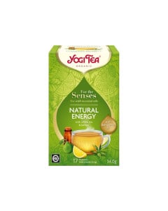 Yogi Tea Ceai cu ulei esential Natural Energy, 17 plicuri
