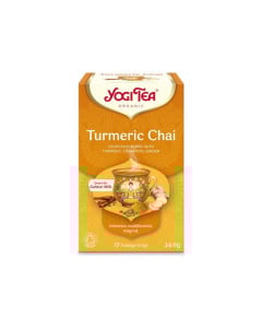 Yogi Tea Ceai din curcuma/turmeric, 17 plicuri