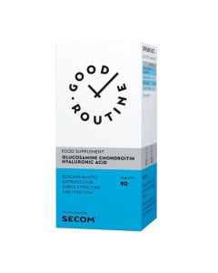 Secom Good Routine Glucosamine Chondroitin Hyaluronic Acid, 90 comprimate