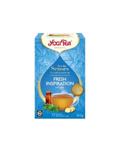 Yogi Tea Ceai cu uleiuri esentiale Prospetime pura, 17 plicuri