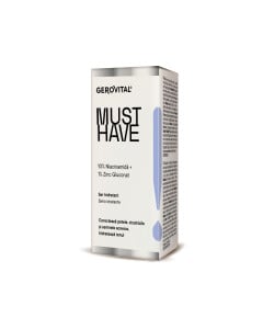 Gerovital Must Have Ser hidratant 10% Niacinamida, 30ml