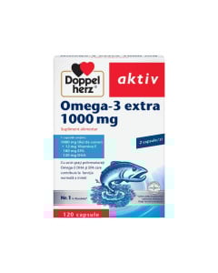 Doppelherz Omega 3 extra 1000 mg, 120 capsule