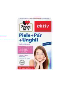 Doppelherz aktiv Piele + Par + Unghii, 30 comprimate