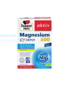 Doppelherz aktiv Magneziu 500, 30 capsule