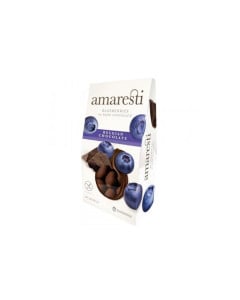 Amaresti Coacaze in ciocolata neagra belgiana, 80g