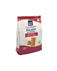 NutriFree Biscotti Biscuiti de dimineata fara gluten, 400g