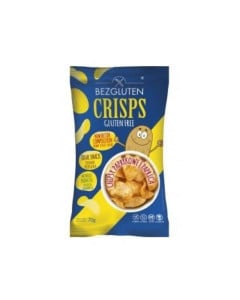 Bezgluten Chipsuri cu gust de boia, fara gluten, 70g