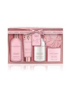 BAYLIS & HARDING Set Jojoba, ulei de vanilie si migdale, 5 piese, BM19JO5PSET