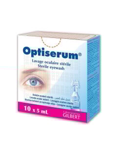 Optiserum, 10 unidoze*5 ml solutie oculara sterila