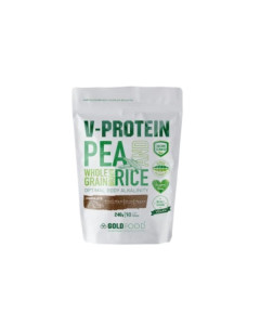 Gold Nutrition Pudra Proteica Vegetala V-protein Ciocolata, 240 g