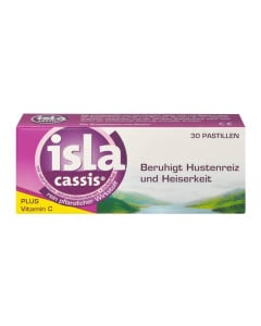 Isla cassis cu vit.C x 30tb
