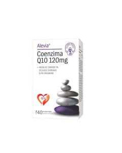Alevia Coenzima Q10 120mg, 40 comprimate