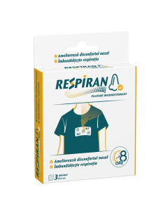 Respiran plasture decongestionant x 3 plasturi
