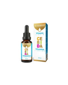 Marnys Multivitamine CEBIDA Complex cu 6 Vitamine pentru copii si adolescenti, 30ml
