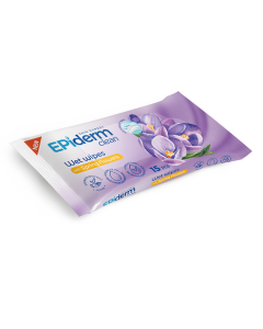 Servetele umede Spring Flowers, 15 bucati, Epiderm