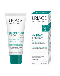 Crema colorata 3-Regul, SPF 30, Hyseac, 40 ml, Uriage