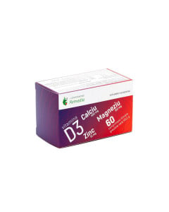 Ca+Mg+Zn + Vitamina D3, 30 plicuri