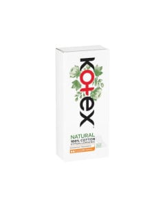 Kotex Absorbante zilnice Natural Normal, 20 bucati
