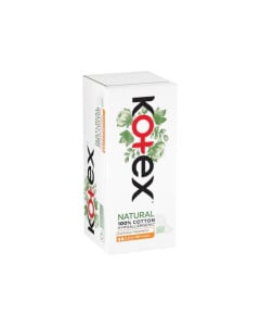 Kotex Absorbante zilnice Natural Normal, 40 bucati