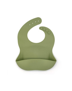 Baveta silicon Matcha Green, 1 bucata