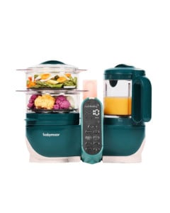 Babymoov Nutribaby Robot multifunctional 6 in 1, Opal Green, 1 bucata