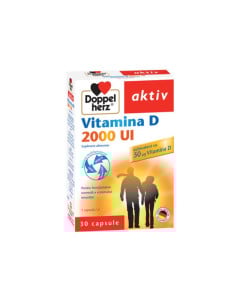 Aktiv Vitamina D 2000 UI, 30 capsule, Doppelherz