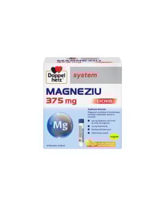Magneziu, 375 mg, 10 flacoane unidoza, Doppelherz