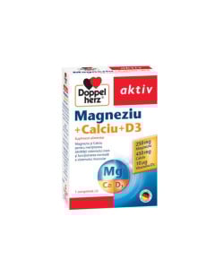 Magneziu Calciu D3, 30 comprimate, Doppelherz