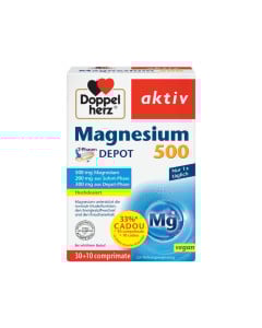 Magneziu 500 mg, 30 + 10 comprimate, Doppelherz