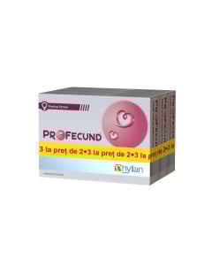 Pachet Profecund (2+1), 30 capsule, Hyllan