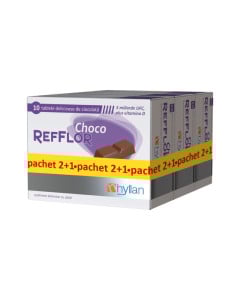 Pachet Refflor Choco (2+1), 10 tablete, Hyllan