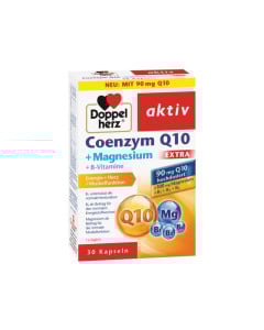 Coenzima Q10 Extra + Magneziu, 30 capsule, Doppelherz 