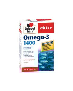 Omega-3 1400 mg, 30 capsule, Doppelherz