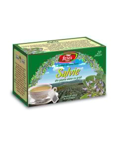 Ceai salvie, 20 pliculete, Fares
