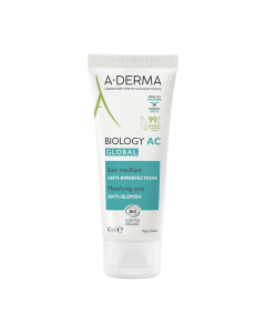 Crema matifianta Biology AC, 40 ml, A-Derma