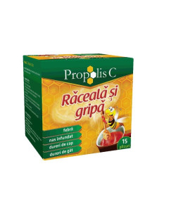 Propolis C Raceala si gripa x 15 plicuri