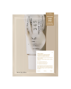 Masca de fata tip servetel 345 Relief Cream, 25g, Dr. Althea