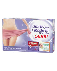 Uractiv forte, 10 cps. + Mastrelle Flora Plus, 10 caps. vag.
