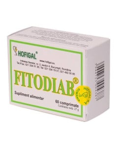 HOFIGAL Fitodiab, 60 comprimate