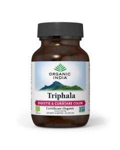 ORGANIC INDIA Triphala | Digestie & Curatare Colon