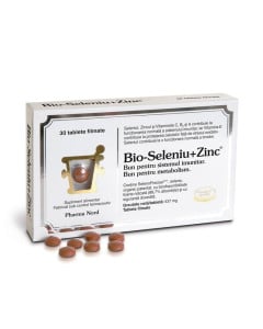 Bio Selenium Zinc, Pharma Nord, 30 tablete filmate
