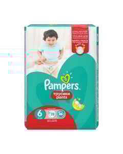 Pampers nr.6 Pants Active Baby 15+ kg, 19 bucati
