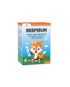 Respisun Solutie salina hipertonica 3%, 24 unidoze, 4 ml