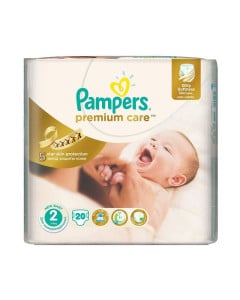 Pampers nr 2, Premium Care Mini, 3-6 kg, 20 bucati